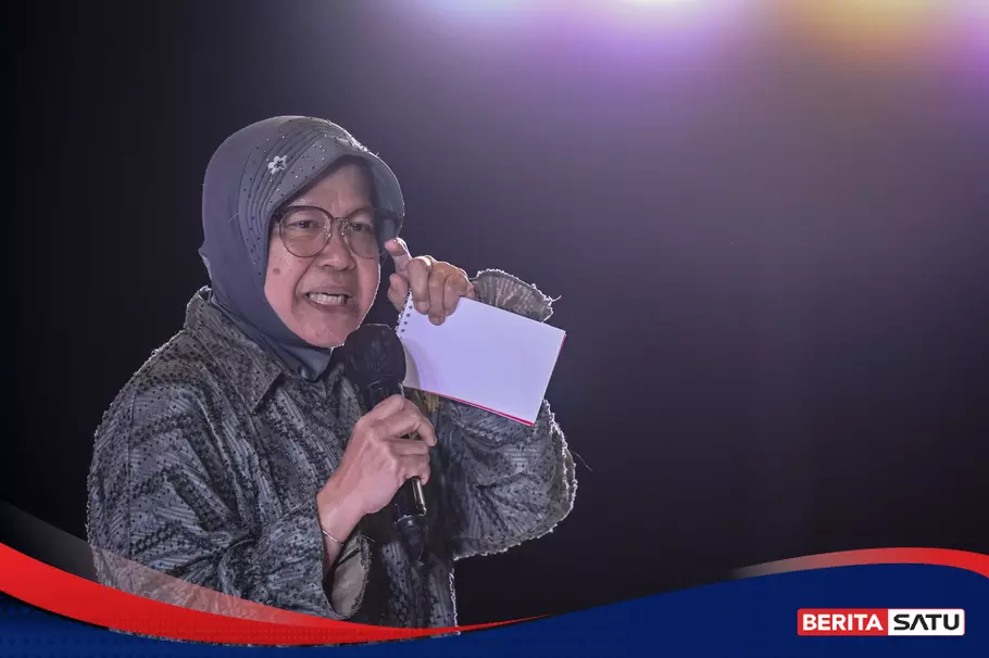 Risma Berpeluang Menang Pilgub Jatim 2024: Elektabilitas Naik Signifikan dalam Seminggu