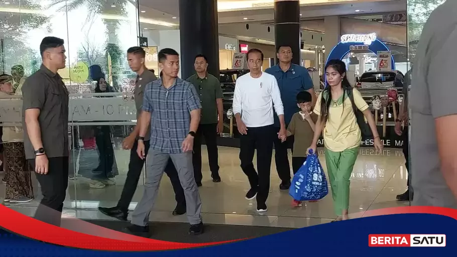 Long Eid al-Adha holiday, President Jokowi returns home with grandchildren