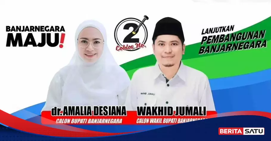 Sosok Amalia Desiana Dan Wakhid Jumali Yang Maju Pada Pilbup ...