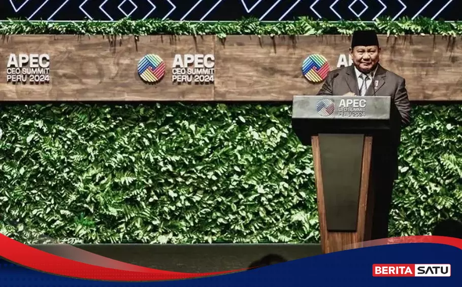 Pidato di KTT APEC, Prabowo Ajak Pimpinan Negara Lebih Bijak Manfaatkan Inovasi Teknologi dan Digital