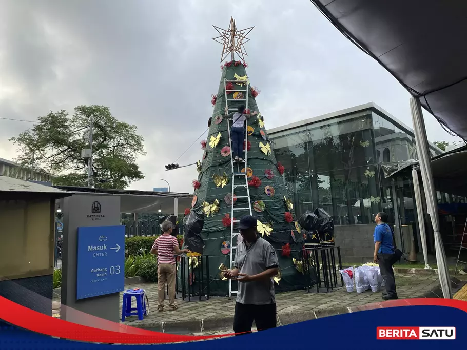 Gereja Katedral Jakarta Gelar Misa Natal