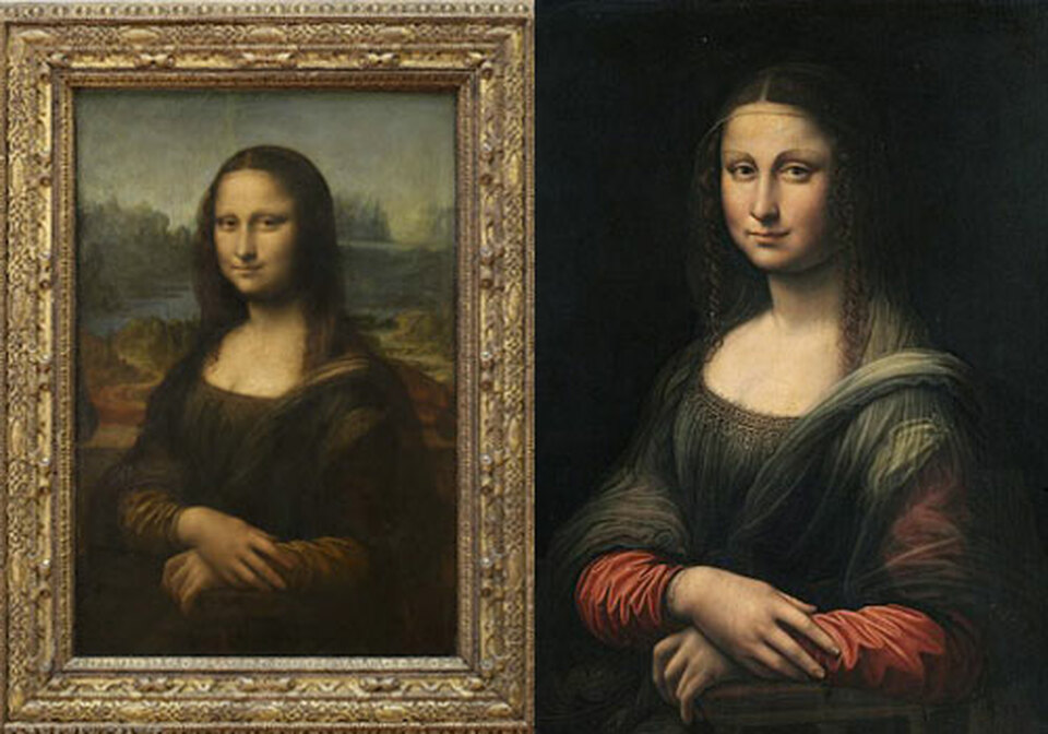 Beda Pada Wajah Mona Lisa Karya Murid Da Vinci