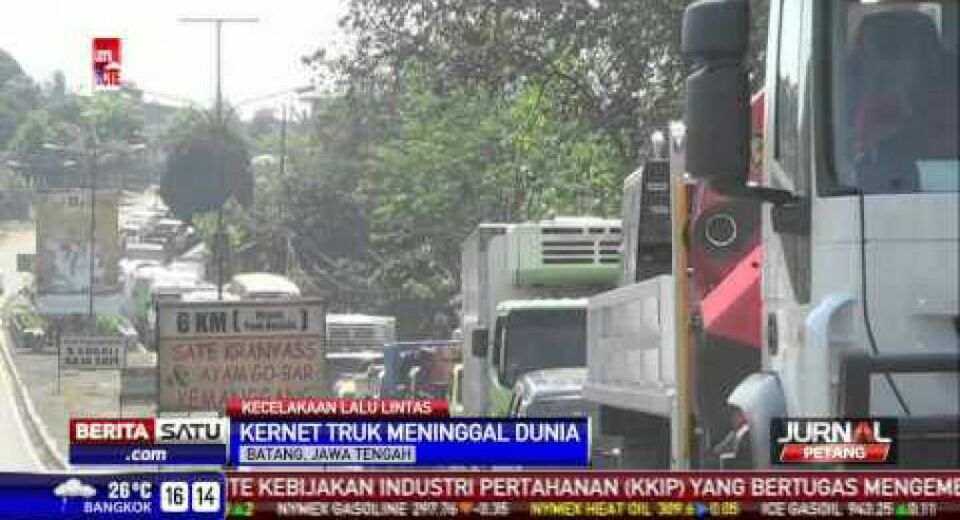 Kernet Truk Meninggal Dunia