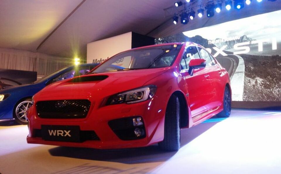 Peluncuran Subaru WRX STi di Sirkuit Clark Speedway Track, Filipina, 9 April 2014.