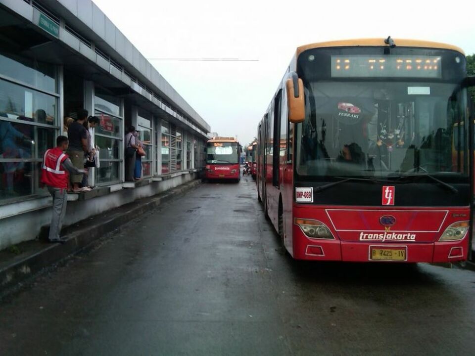 Syukuran Rakyat, Operasional Koridor I Bus Transjakarta Dibagi 3 Rute