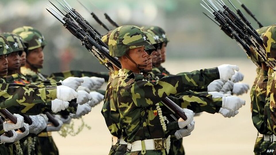 Tentara Myanmar.