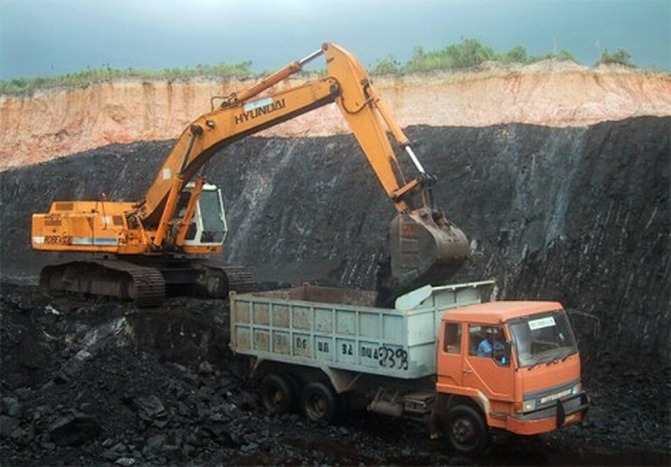 Ilustrasi tambang batu bara.