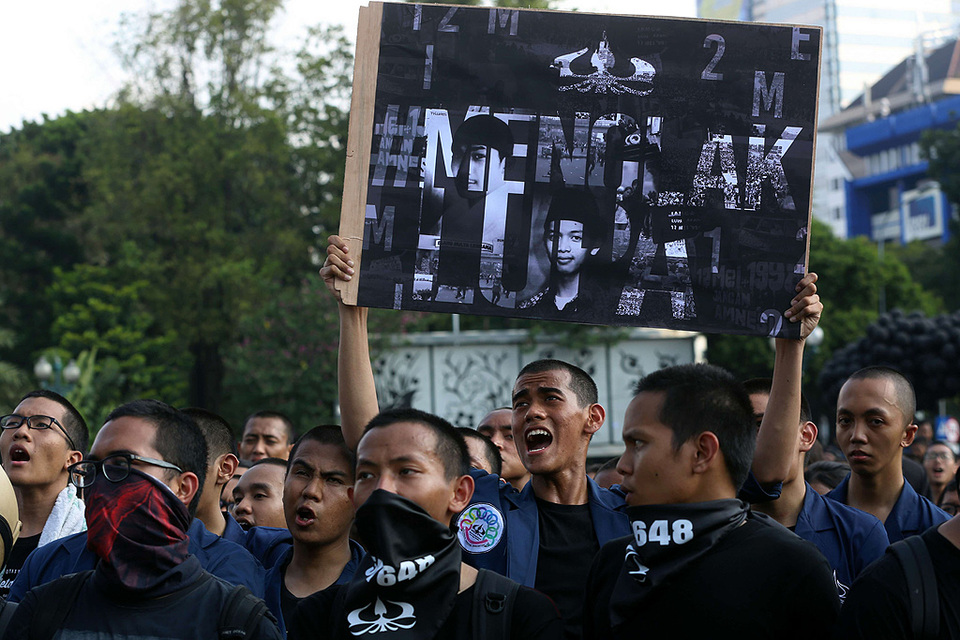 Temui Ketua MPR, Orangtua Korban Tragedi Trisakti Sampaikan Tuntutan