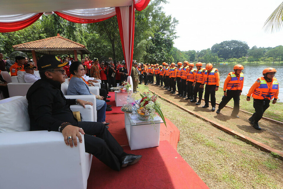 Penutupan Pelatihan Baguna Dengan Basarnas