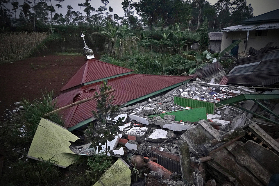 Gempa Banjarnegara 3 Tewas 316 Rumah Rusak