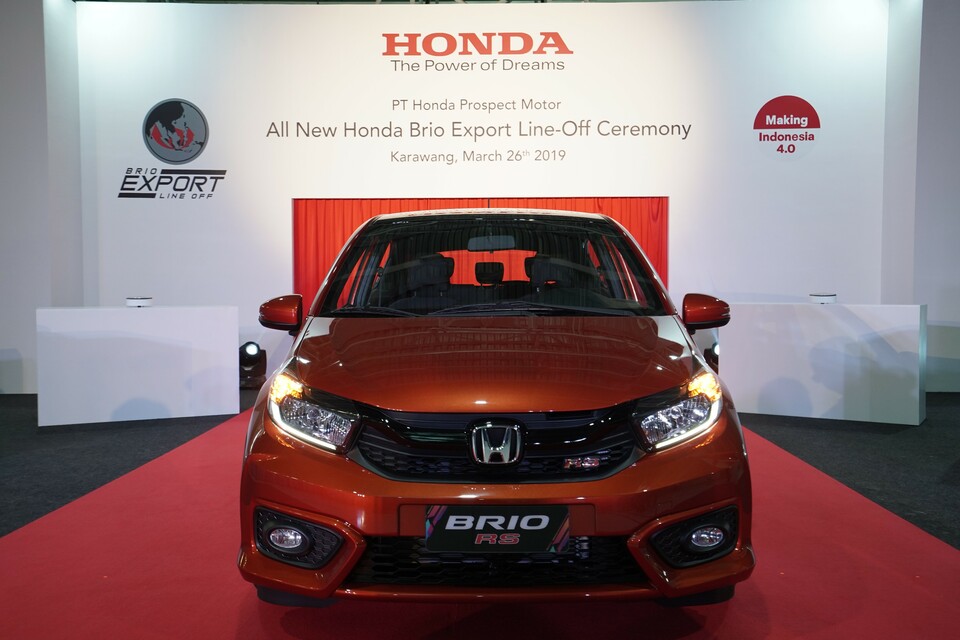 Honda Brio generasi terbaru produksi pabrik HPM Karawang akan diekspor ke Filipina dan Vietnam.