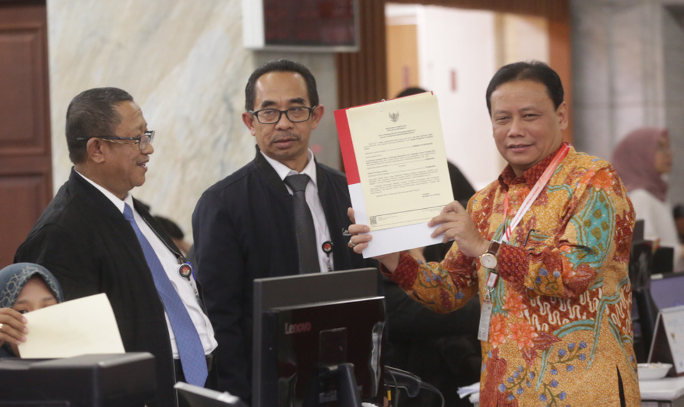 Bawaslu Kirim Berkas Sengketa Pilpres Ke Mahkamah Konstitusi