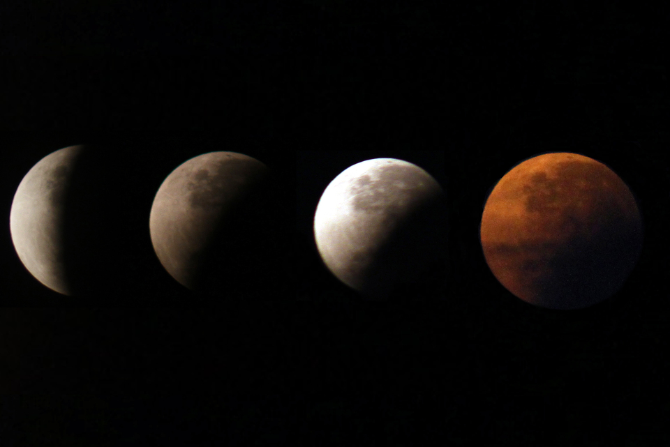 Fenomena Gerhana Bulan Parsial