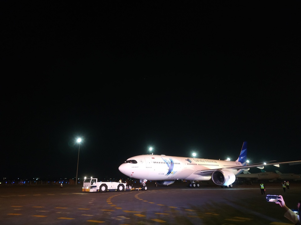 Garuda Perkenalkan Pesawat Terbaru A330-900 Neo