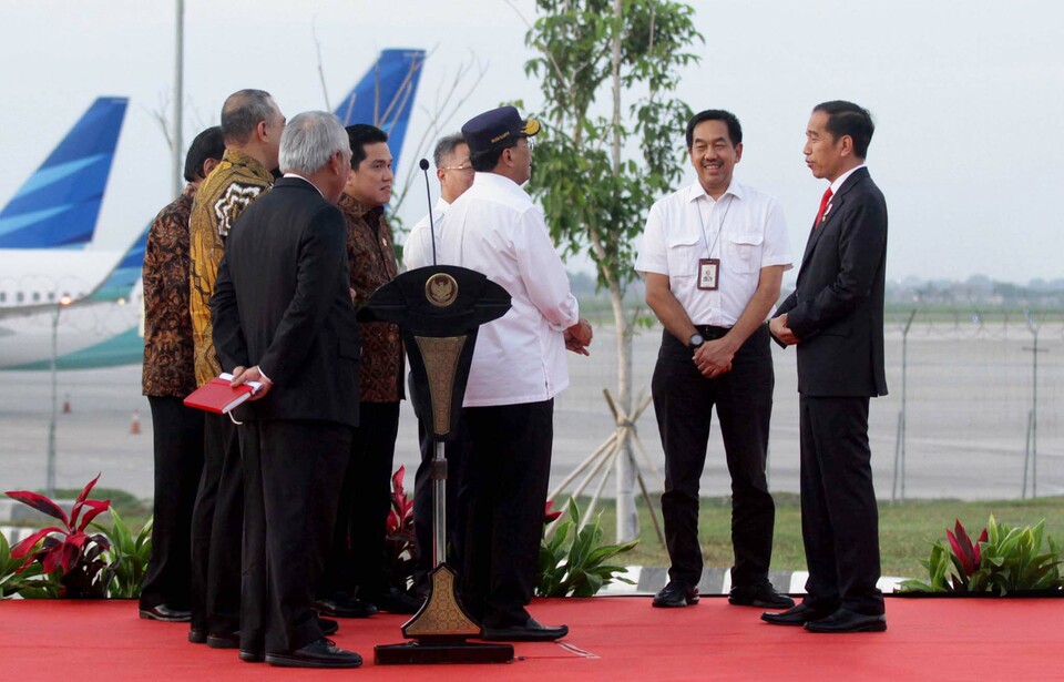 Presiden Jokowi Resmikan Runway 3 Bandara Soekarno Hatta