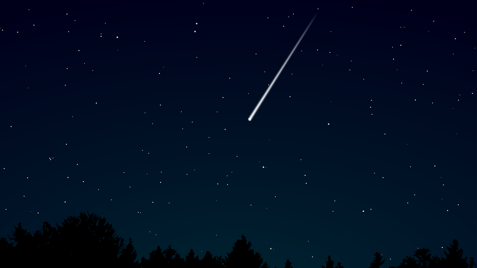 ilustrasi meteor
