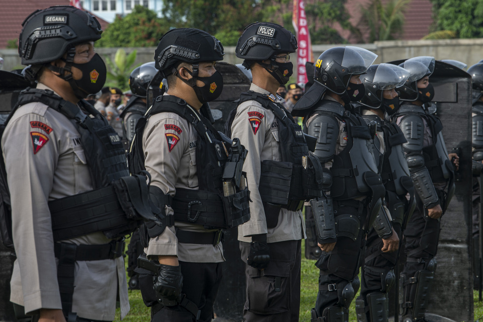 HUT Ke-78 RI, Ribuan Personel Dikerahkan Di Sekitar Istana Dan Monas