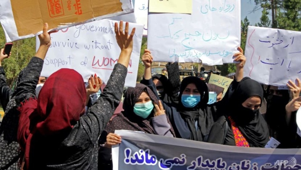 Kaum wanita yang menggelar aksi demonstrasi di Herat berharap aksi mereka akan menginspirasi orang lain di seluruh Afghanistan. 