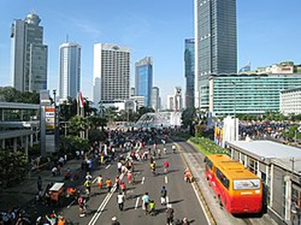 Jalan Thamrin, Jakarta.