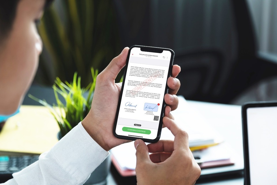 Startup Privy, penyedia layanan tanda tangan digital.