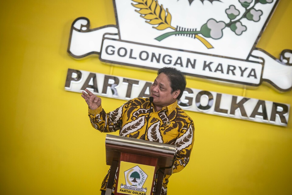 Airlangga Hartarto.