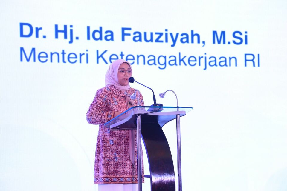 Menteri Ketenagakerjaan, Ida Fauziyah. 