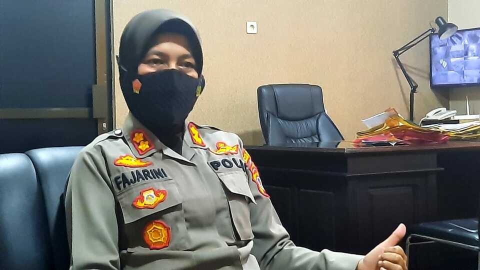 Kapolres Kulon Progo, AKBP Fajarini.