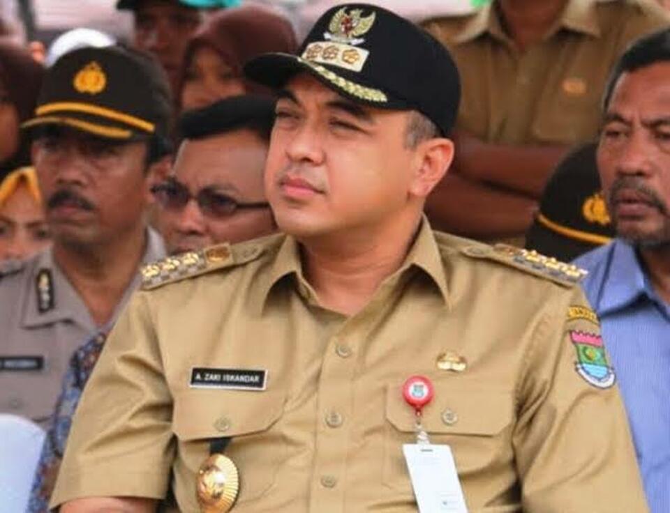 Bupati Tangerang, Ahmed Zaki Iskandar.
