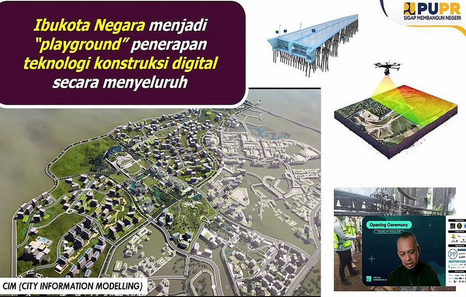 City Information Modelling ibukota baru.