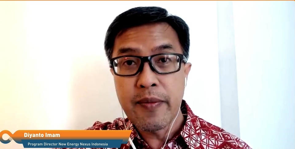 Diyanto Imam, Direktur Program New Energy Nexus Indonesia.