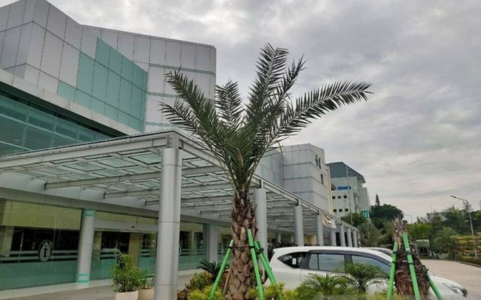 RSPI Sulianti Saroso, Jakarta Utara, pada Sabtu, 7 Maret 2020. RSPI mulai merawat pasien Covid-19 pertama kali pada 2 Maret 2020. Ketika itu cuma ada dua pasien.  