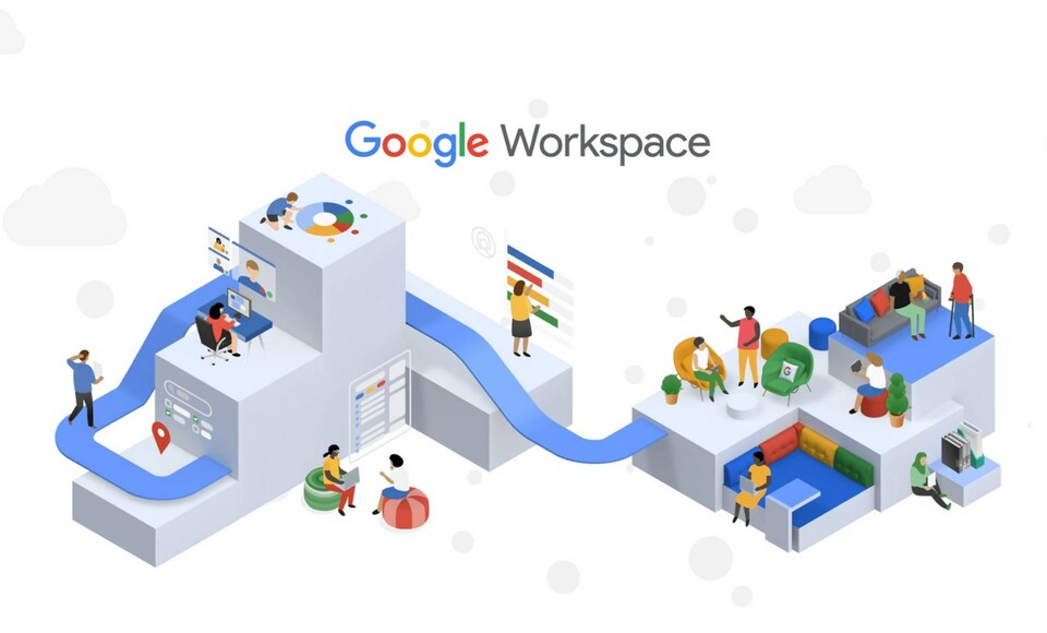 Kolaborasi Kerja Personel Bisnis Gunakan Google Workspace