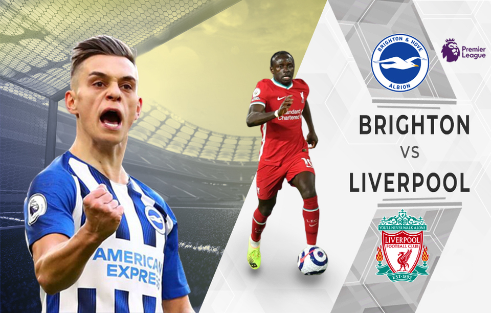 Ini Susunan Pemain Brighton Vs Liverpool