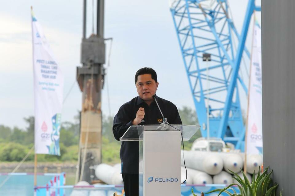 Resmikan Terminal LNG Benoa, Erick Thohir Diapresiasi - Halaman 1