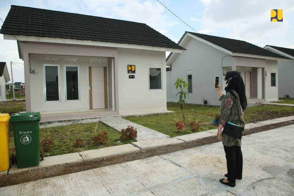 Rumah Khusus (Rusus) bagi keluarga prajurit KRI Nanggala 402 yang gugur saat latihan di Laut Bali, 21 April lalu.
