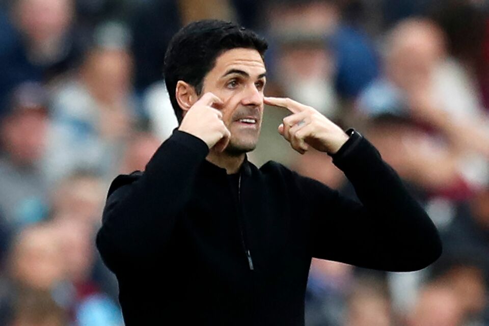 Mikel Arteta.