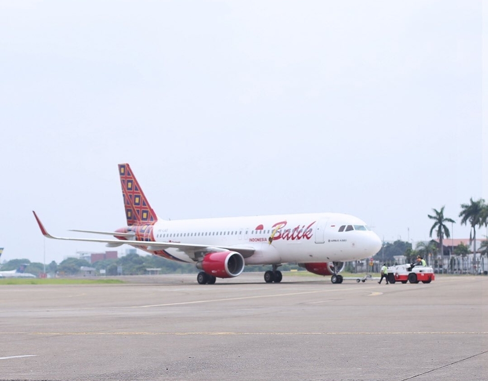 Pesawat Batik Air.