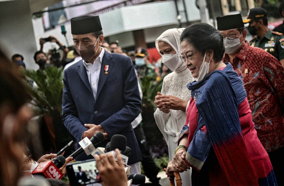 Megawati Senang Presiden Jokowi Resmikan Masjid At Taufiq