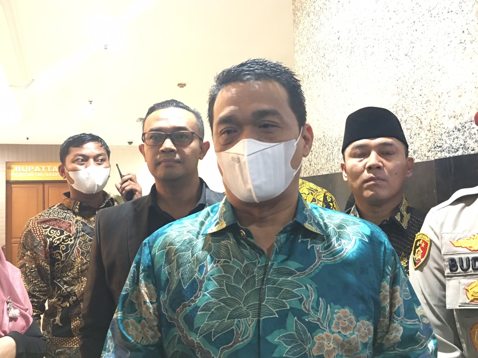 Wakil Gubernur DKI Jakarta Ahmad Riza Patria.