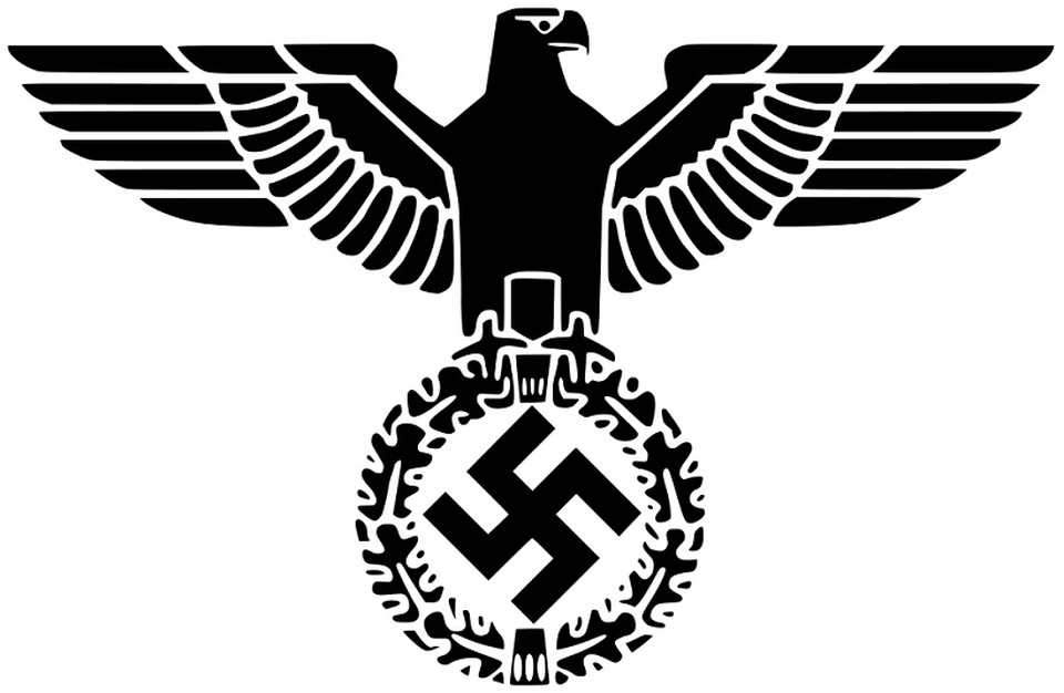 Simbol elang Nazi.