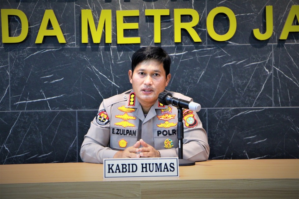 Kepala Bidang Hubungan Masyarakat Polda Metro Jaya, Kombes Pol Endra Zulpan.
