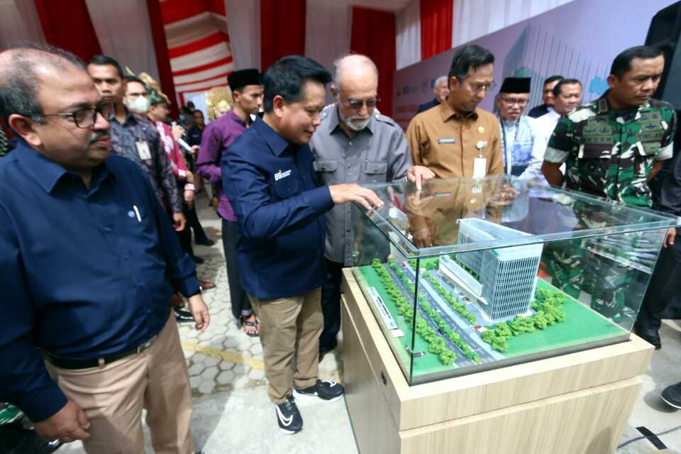 Berkonsep Green Building Bsi Bangun Gedung Landmark Aceh 