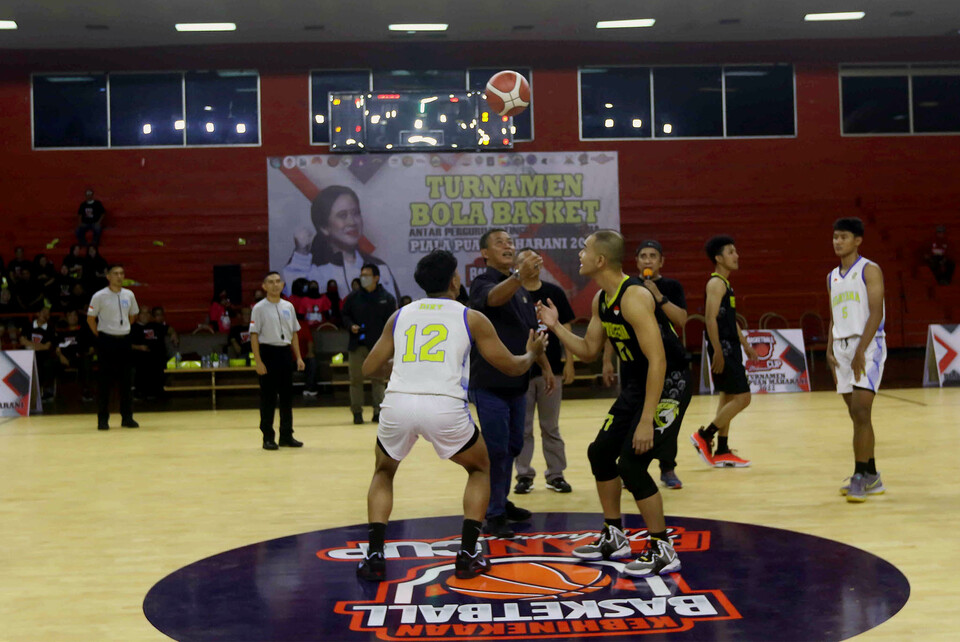 Turnamen Basket Puan Maharani Cup 2022 Resmi Dibuka