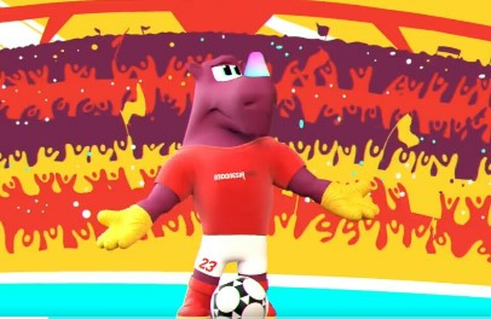 Bacuya, maskot Piala Dunia U-20 2023 yang akan digelar di Indonesia.