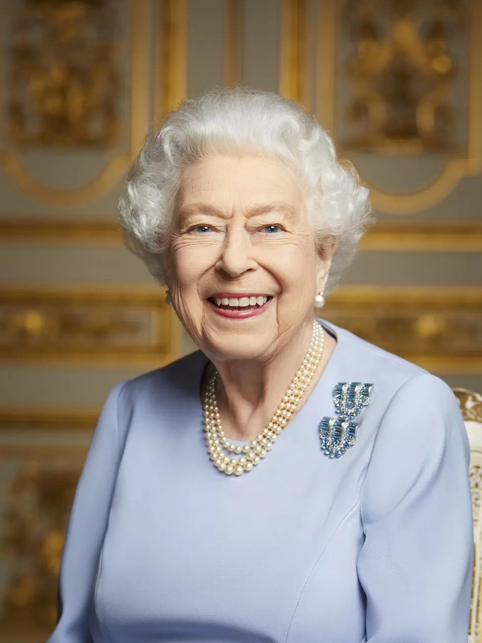 Foto Ratu Elizabeth di Kastil Windsor diambil pada bulan Mei 2022.