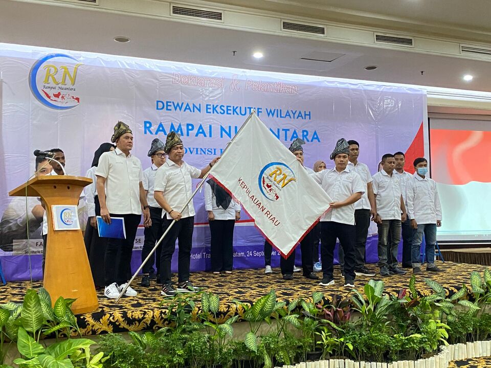 Pelantikan kepengurusan Rampai Nusantara Provinsi Kepulauan Riau (Kepri).