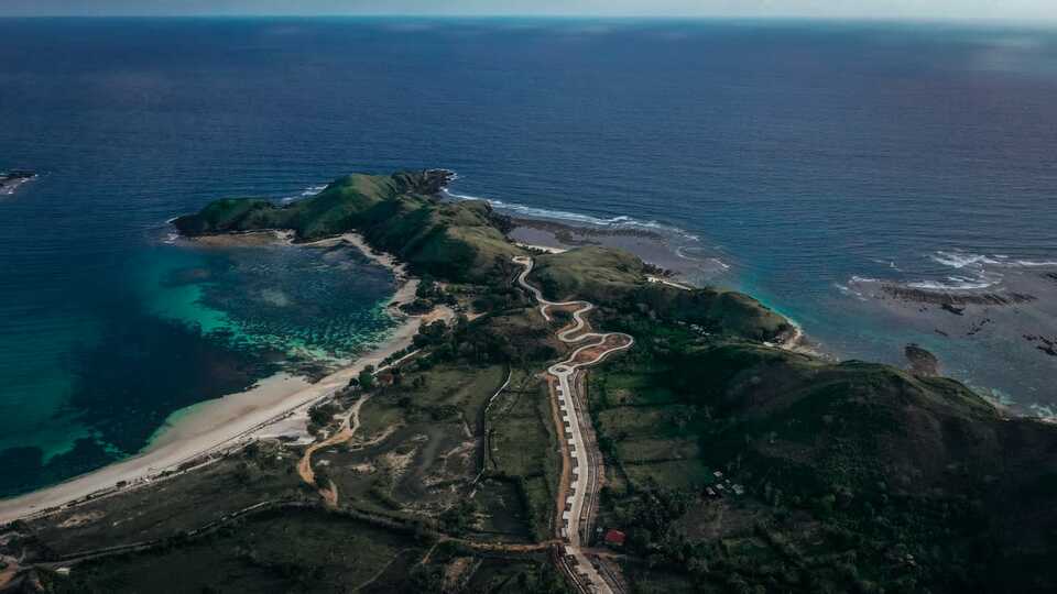 Proyek Mandalika Urban Tourism Infrastructure Project, yang dikerjakan WIKA di Nusa Tenggara Barat (NTB).