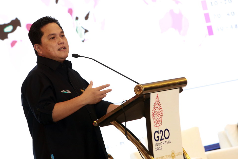 Erick Thohir: Transisi Energi Indonesia Harus Bebas Dari Intervensi Asing