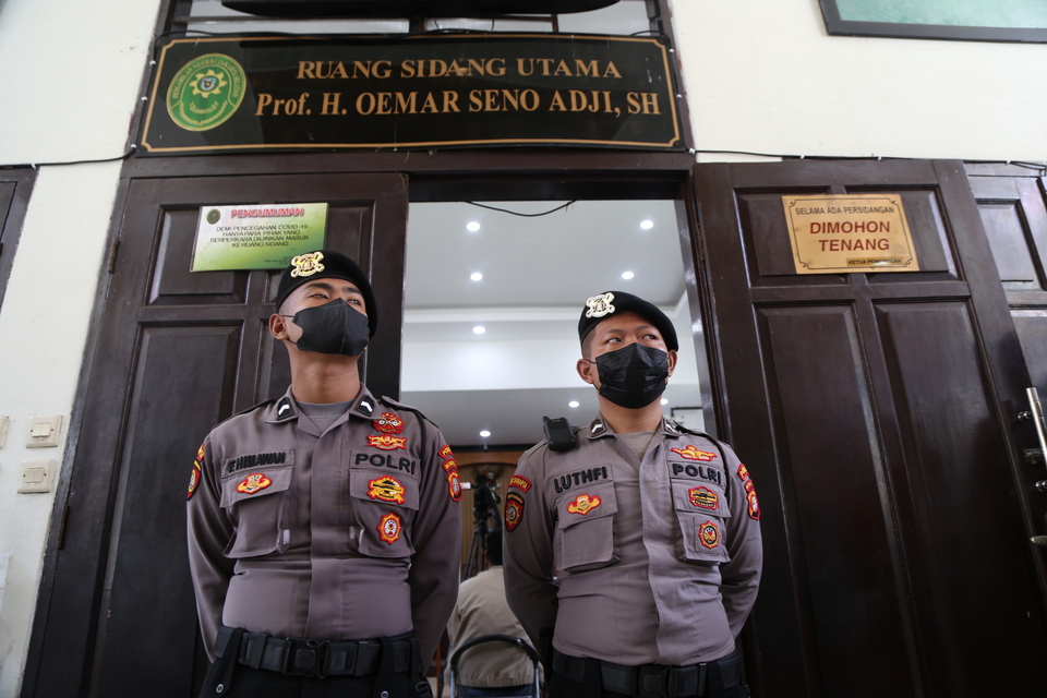 Amankan Sidang Vonis Sambo, Polri Kerahkan 255 Personel