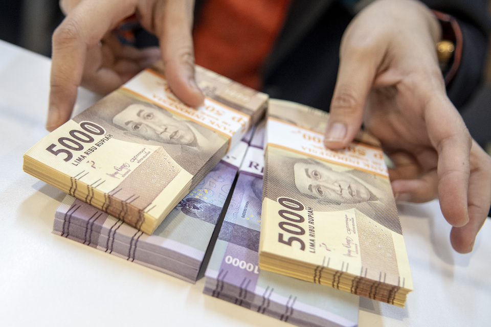 Ilustrasi rupiah.